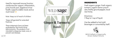 Ginger & Turmeric Elixir